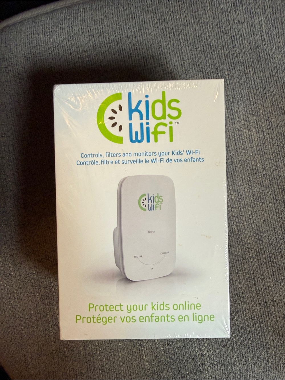 Kids WiFi Parental Control Device - White & Lime - New In Box